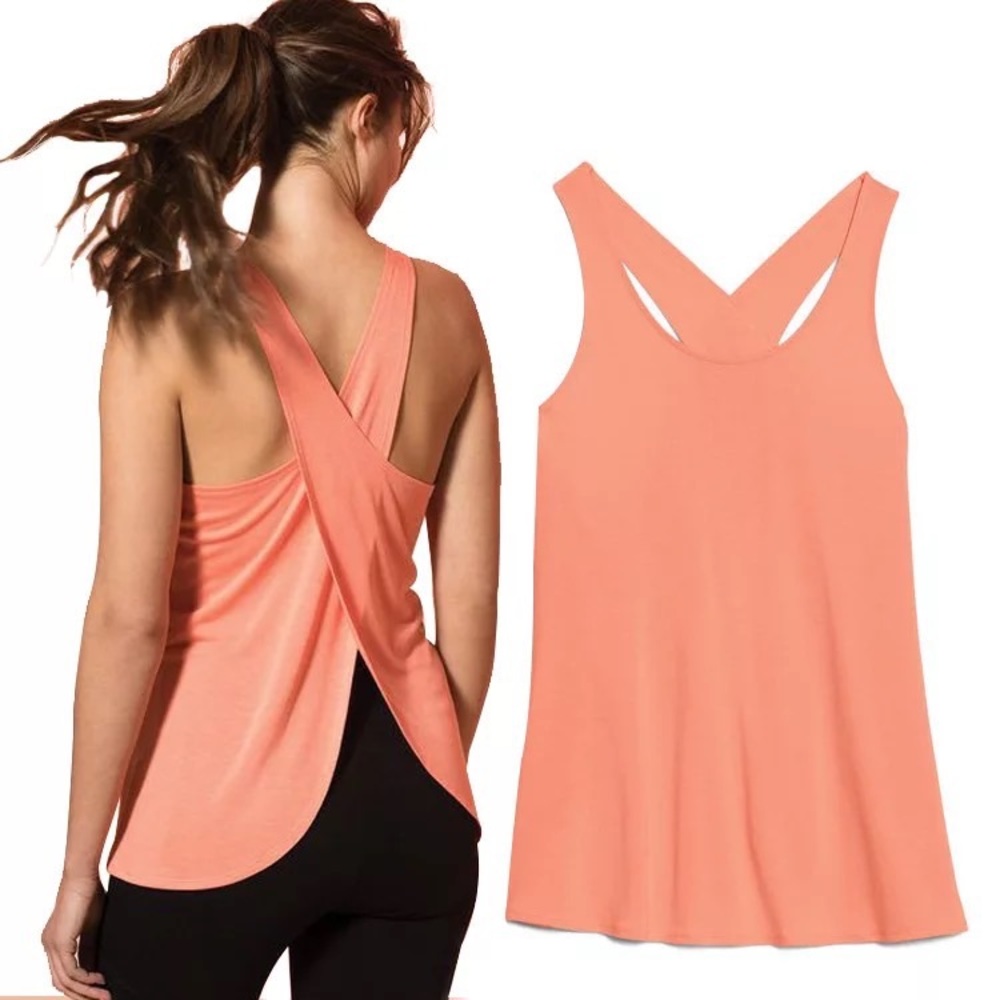 Cross Back tank top
